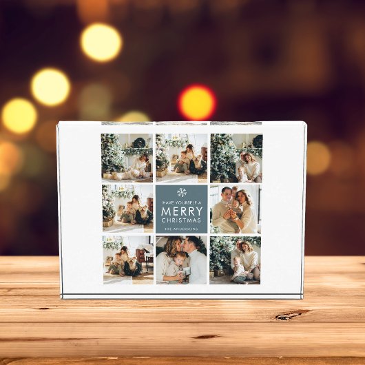 Multi-Holiday-Fotos | Frohe Weihnachten | Geschenk Fotoblock