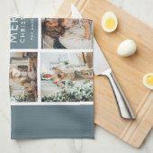 Multi-Holiday-Fotos | Frohe Weihnachten | Geschenk Geschirrtuch (Viertel Falte)