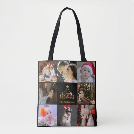 Multi-Holiday-Fotos | Frohe Weihnachten | Tasche v (Vorderseite)