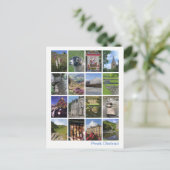 Multi-Image des Peak District 3 Postkarte (Stehend Vorderseite)