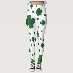 Multi-Kleeblatts Leggings