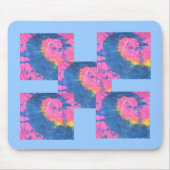 Multi-Krawatte Färbung Mousepad (Vorne)