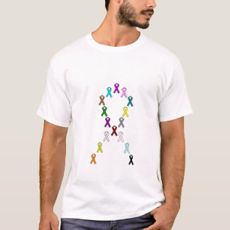 Multi-Krebs Bänder T-Shirt