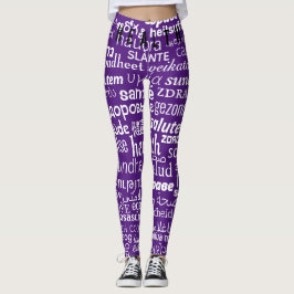 Multi-Language-Leggings zum Thema Gesundheit - Ihr Leggings