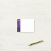 Multi Lila Imitate Leder Post-it® Notes Post-it Klebezettel (Auf Schreibtisch)