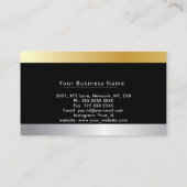 Multi-Line Insurance Agent Zuhause Autos Business  Visitenkarte (Rückseite)