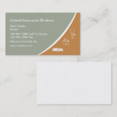 Multi Linie Versicherung Visitenkarte (Vorne/Hinten)