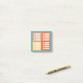 Multi-List-Erinnerung Post-it Klebezettel (Auf Schreibtisch)