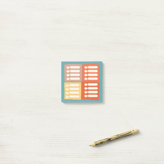 Multi-List-Erinnerung Post-it Klebezettel (Auf Schreibtisch)