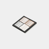 Multi-List-Erinnerung Post-it Klebezettel (angewinkelt)