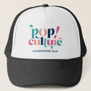 Multi Logo Trucker Hat Truckerkappe