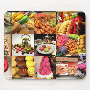 MULTI MACarons, ParisBreakfast.com Mousepad