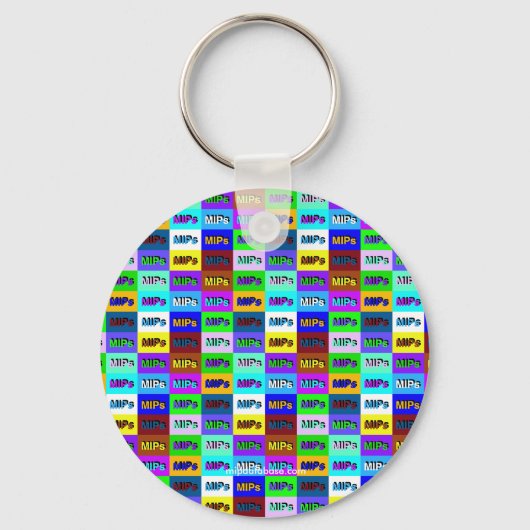 multi mini mips logo key chain schlüsselanhänger (Vorderseite)