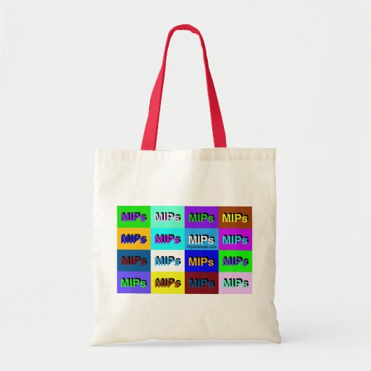 multi MIPSs Logo-Taschen-Tasche Tragetasche (Vorne)