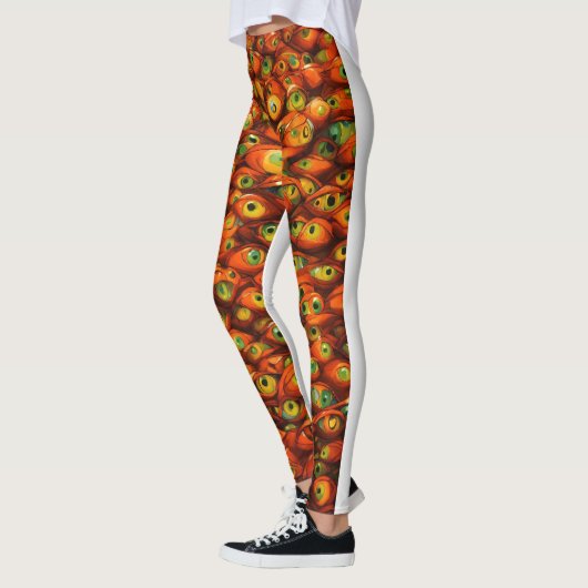"Multi-Mit Augen Marvel: Leggings von Frauen mit e (Links)