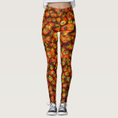 "Multi-Mit Augen Marvel: Leggings von Frauen mit e (Vorderseite)