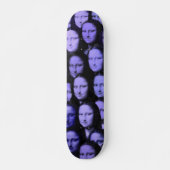 Multi-Mona in blau Skateboard (Vorne)