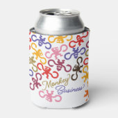 Multi-Monkey Business Koozie Dosenkühler (Kanne Vorderseite)
