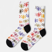 Multi-Monkey Business Socks Socken (Linkes Detail)