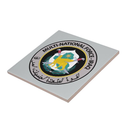 Multi nationale Kraft - der Irak Fliese (Seite)