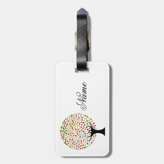 Multi-Obstbaum Thunder_Cove Gepäckanhänger (Rückseite vertikal)