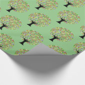 Multi-Obstbaum Thunder_Cove Geschenkpapier (Ecke)