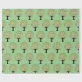 Multi-Obstbaum Thunder_Cove Geschenkpapier (Flach)