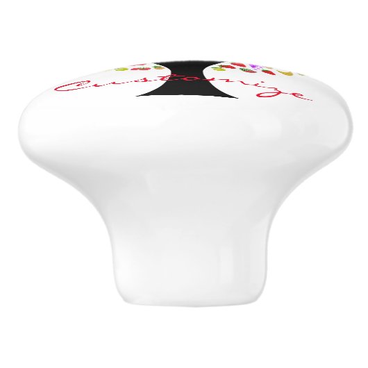 Multi-Obstbaum Thunder_Cove Keramikknauf (Seitenansicht)