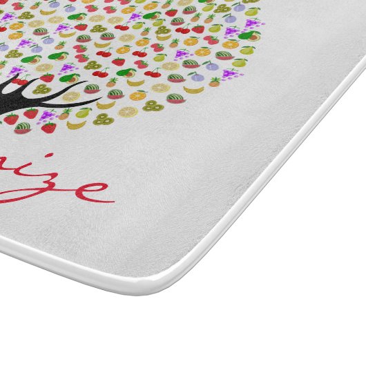 Multi-Obstbaum Thunder_Cove Schneidebrett (Ecke)