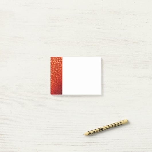 Multi Orange Imitat Leder Post-it® Notes Post-it Klebezettel (Auf Schreibtisch)
