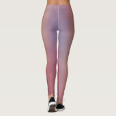 Multi Pastellfarbe Legging Leggings (Rückseite)
