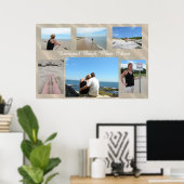 Multi Picture Personalisiert Poster (Heimbüro)