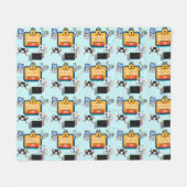 Multi-Plattform-Videospiel Fleecedecke (Vorderseite (Horizontal))