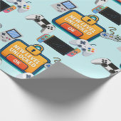 Multi-Plattform-Videospiel Geschenkpapier (Ecke)