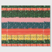 Multi Print Christmas Geschenkpapier (Flach)