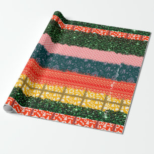 Multi Print Christmas Geschenkpapier
