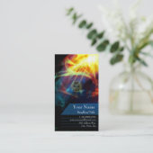 Multi psychedelische visitenkarte (Stehend Vorderseite)