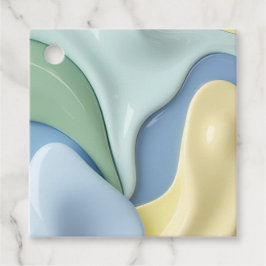 Multi purpose favor tags in stylish graphic geschenkanhänger