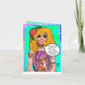 MULTI-PURPOSE-KARTE NACH SCHLECHTER MÄDCHENKUNST KARTE (Rückseite)