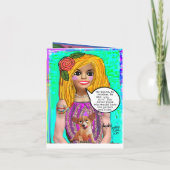 MULTI-PURPOSE-KARTE NACH SCHLECHTER MÄDCHENKUNST KARTE (Rückseite)