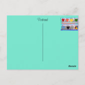 MULTI-PURPOSE-KARTE NACH SCHLECHTER MÄDCHENKUNST POSTKARTE (Rückseite)