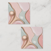 Multi purpose note card in stylish graphic mitteilungskarte (Vorne/Hinten)