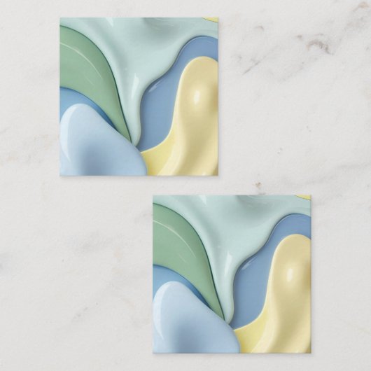 Multi purpose note card in stylish graphic mitteilungskarte (Vorne/Hinten)