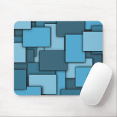Multi-Rechteck Blau mousepad (Mit Mouse)