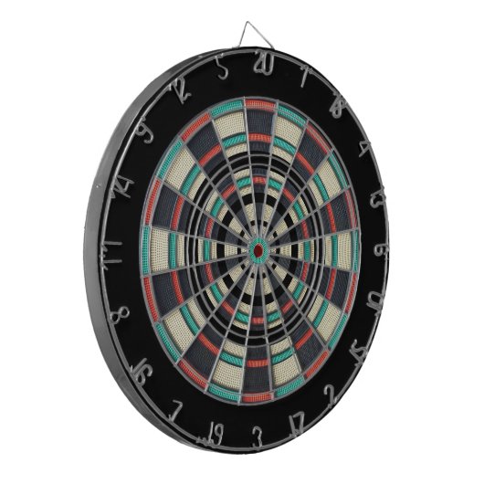 Multi Ring Peg Muster Dartboard Dartscheibe (Vorderseite Links)