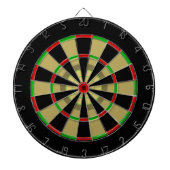 Multi Ringhalb traditioneller Dartboard Dartscheibe (vorne)
