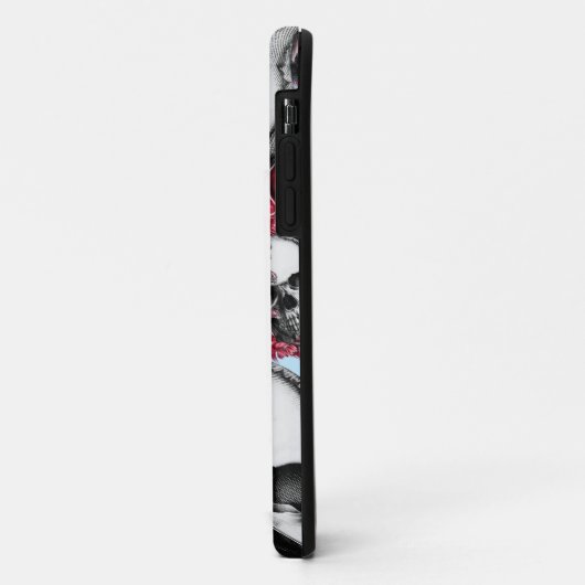 Multi Rosenschädelamericanamuster Case-Mate iPhone Hülle (Hinten/Links)