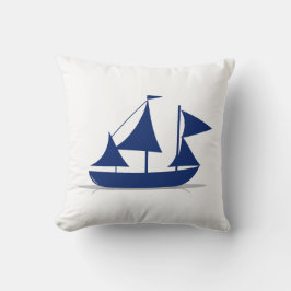 Multi-Sail Sailboat Marine Nautical Kissen