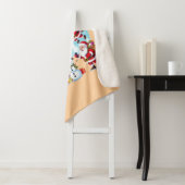 **“Multi-Santa Christmas Fun – 3D Cartoon Transpar Sherpadecke (Beispiel)