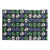 Multi Schädel Kissenbezug (Rückseite)